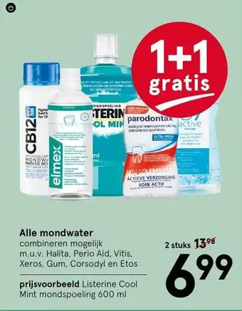 Etos Alle mondwater aanbieding