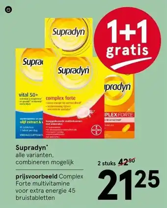 Etos Supradyn aanbieding