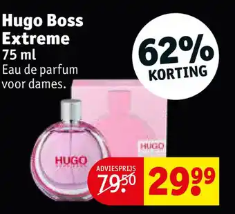 Kruidvat Hugo Boss Extreme aanbieding