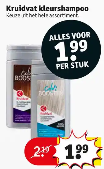 Kruidvat Kruidvat kleurshampoo aanbieding