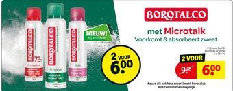 Kruidvat Borotalco aanbieding