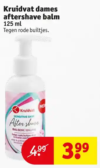 Kruidvat Kruidvat dames aftershave balm aanbieding