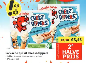 Lidl La Vache qui rit cheesedippers aanbieding