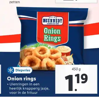 Lidl Onion rings aanbieding