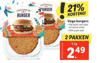 Lidl Vega burgers aanbieding