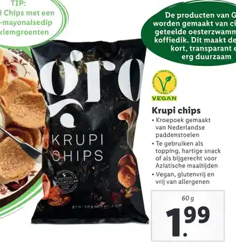 Lidl Krupi chips aanbieding