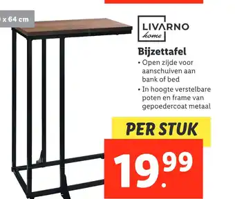 Lidl LIVARNO home Bijzettafel aanbieding