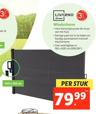 Lidl Windscherm aanbieding