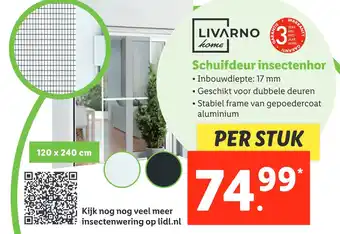 Lidl Schuifdeur insectenhor aanbieding