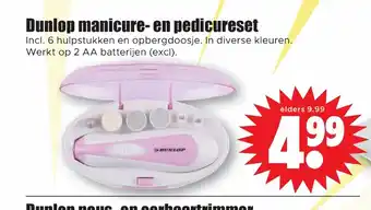 Dirk Dunlop manicure-en pedicureset aanbieding