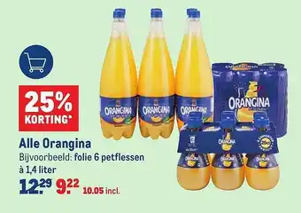 Makro Alle Orangina 25% Korting aanbieding