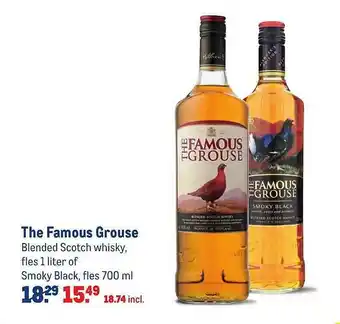 Makro The Famous Grouse Blended Scotch Whisky 700ml aanbieding