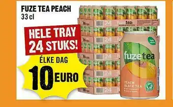 Dirck 3 Fuze Tea Peach aanbieding