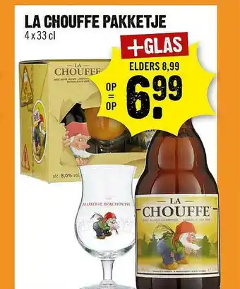 Dirck 3 La Chouffe Pakketje aanbieding