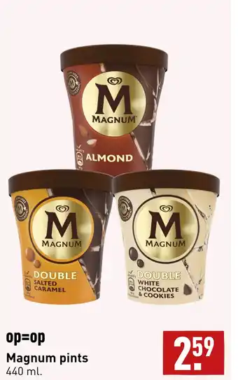 ALDI Magnum pints aanbieding