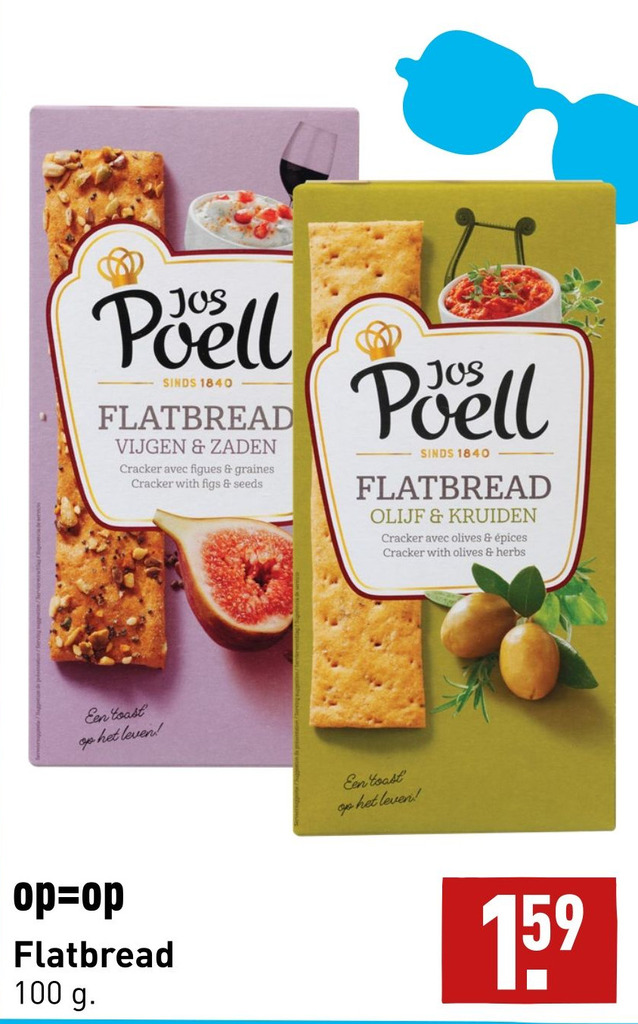 Flatbread aanbieding bij ALDI