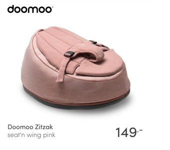 Baby & Tiener Doomoo Zitzak seat'n wing pink aanbieding