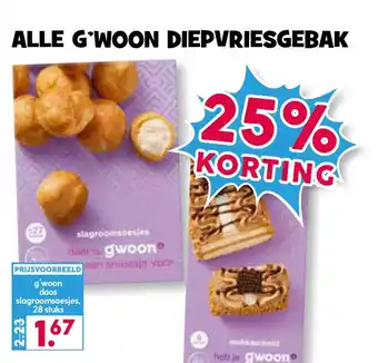 Boon`s Markt Alle G'woon Diepvriesgebak aanbieding