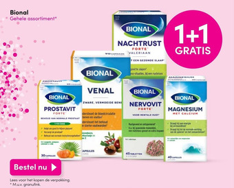 DA Bional Gehele assortiment aanbieding