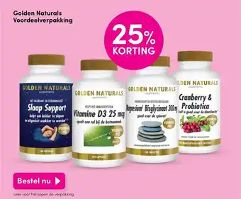 DA Golden Naturals Voordeelverpakking aanbieding