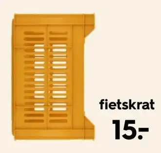 HEMA fietskrat aanbieding