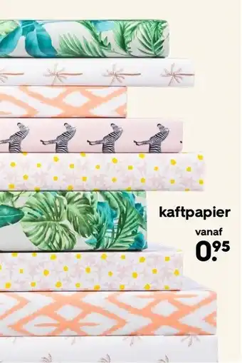 HEMA kaftpapier aanbieding