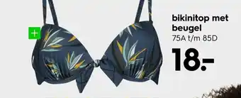 HEMA Bikinitop met beugel aanbieding