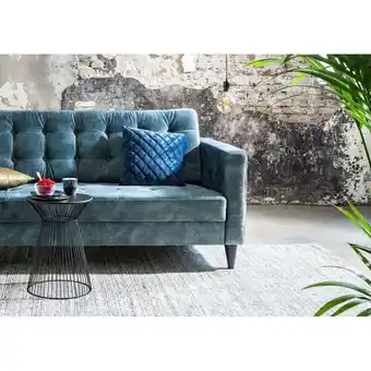 Leen Bakker UMIX 3-zits bank Broadway-N.Y. - blauw aanbieding