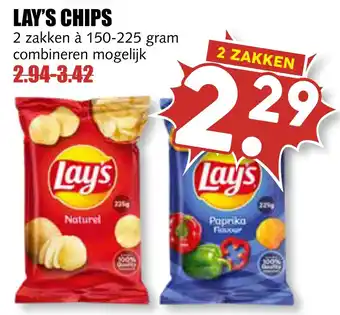 MCD Supermarkt Lay's Chips aanbieding