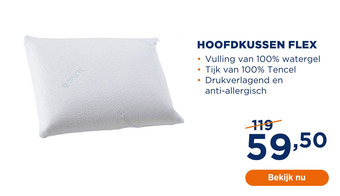 TotaalBED Hoofdkussen Flex aanbieding