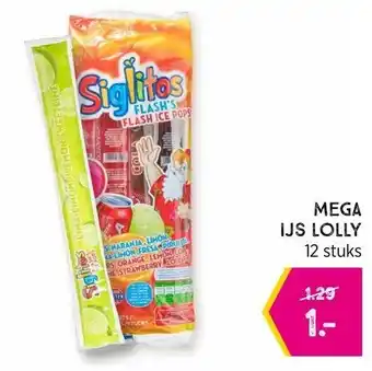 Xenos Mega ijs lolly 12 stuks aanbieding