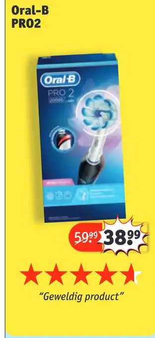 Kruidvat Oral-B PRO2 aanbieding