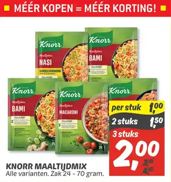 Dekamarkt Knorr Maaltijdmix aanbieding