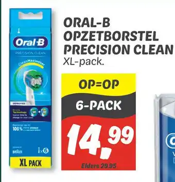 Dekamarkt Oral-B Opzetborstel Precision Clean aanbieding