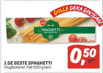 Dekamarkt 1 De Beste Spaghetti aanbieding