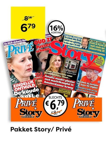The Read Shop Pakket Story/ Privé aanbieding