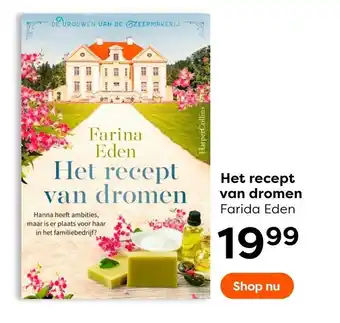 The Read Shop Het recept van dromen Farida Eden aanbieding