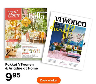 The Read Shop Pakket Vtwonen & Ariadne at Home aanbieding