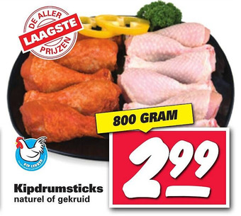 Nettorama Kipdrumsticks aanbieding