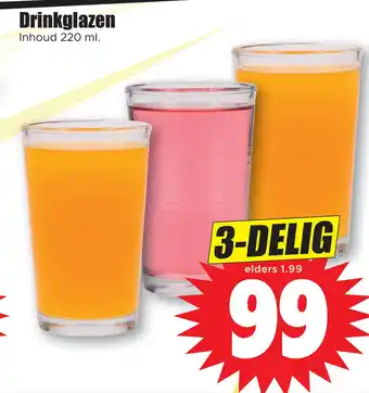 Dirk Drinkglazen aanbieding