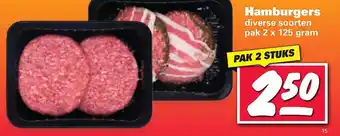 Nettorama Hamburgers aanbieding