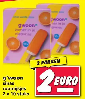 Nettorama g'woon sinas roomiisies aanbieding