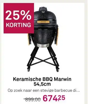 Karwei Keramische BBQ marwin 54,5 cm aanbieding