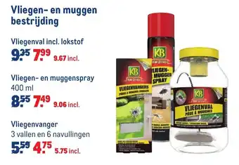 Makro Vliegenval incl. lokstor aanbieding