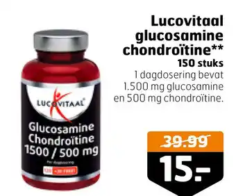 Trekpleister Lucovitaal glucosamine chondroïtine** aanbieding