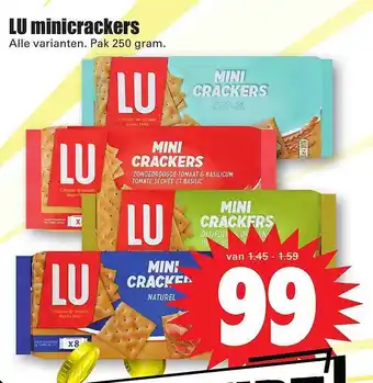 Dirk LU Minicrackers aanbieding