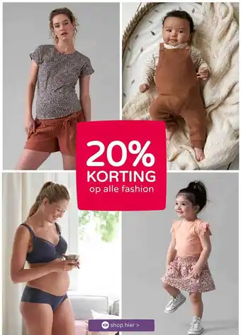 Prenatal Op Alle Fashion 20% Korting aanbieding