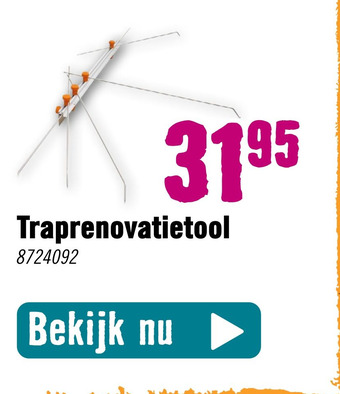 Hornbach Traprenovatietool aanbieding