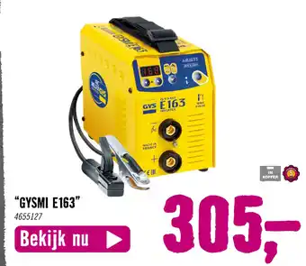 Hornbach "GYSMI E163" 4655127 aanbieding