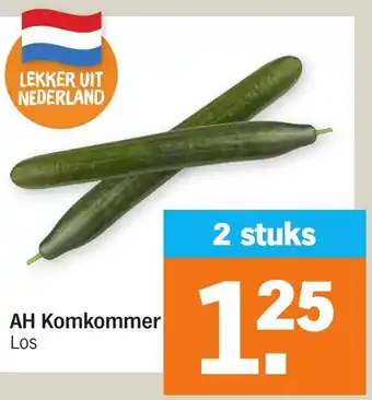 Albert Heijn AH Komkommer aanbieding